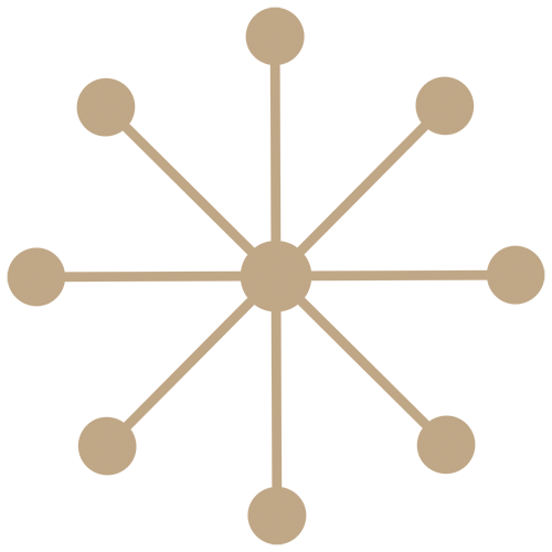 Star Motif Gold design