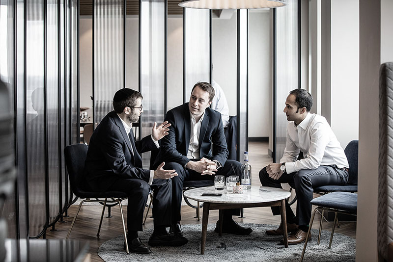 Bespoke photography of team