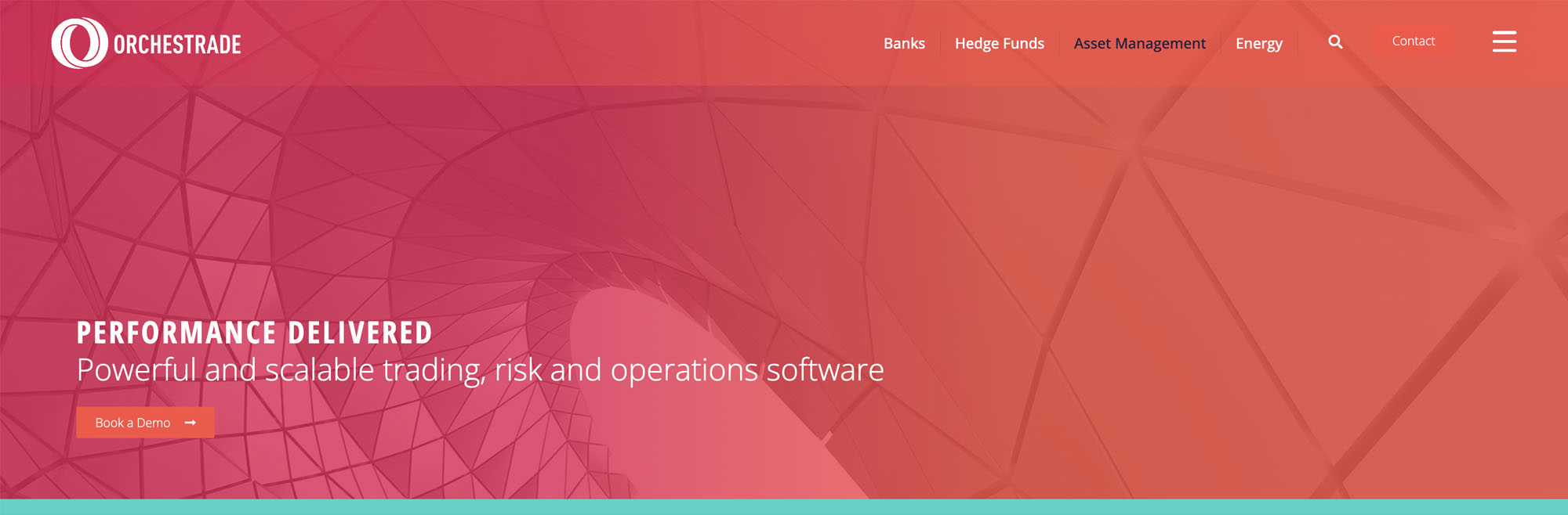 Fintech trading platform -web design