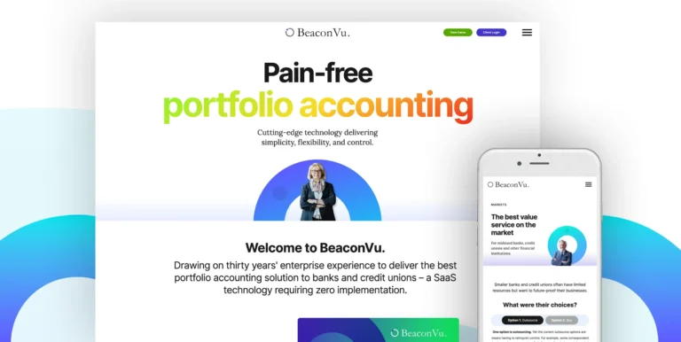 SaaS Website -Responsive Project
