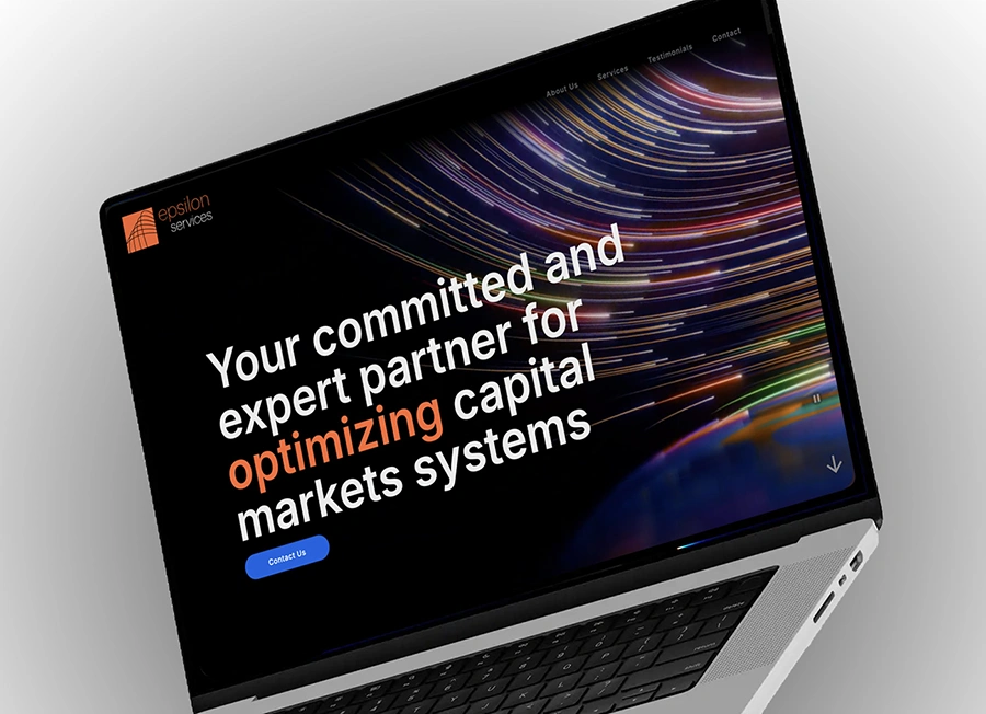 Technology firm - web design and build