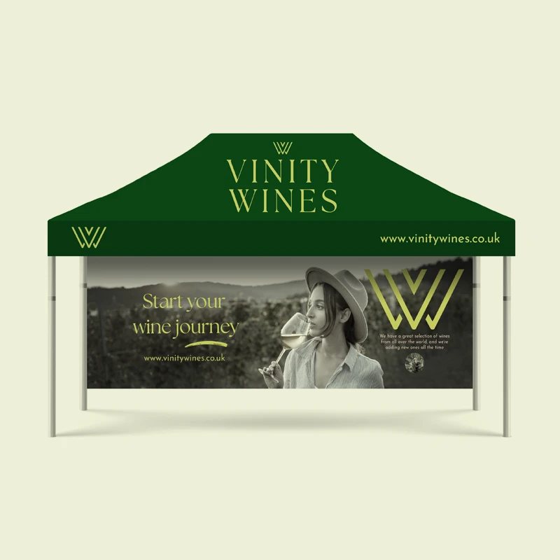 Gazebo Design for Wine Delivery Business