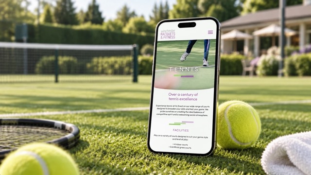 Tennis Sports club -Website design